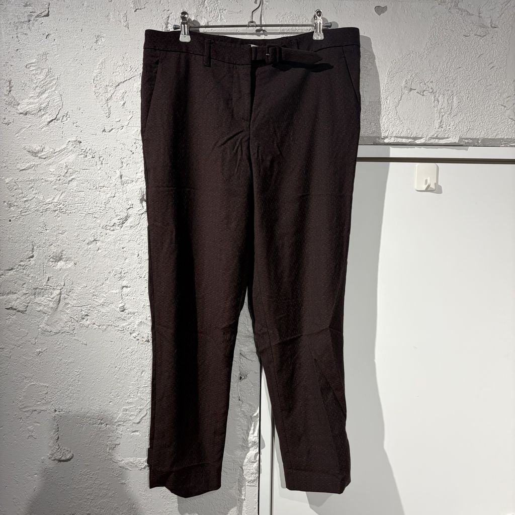 miu miu ミュウミュウ 12SS Splashed Slacks スラックス レッド系 Size:42【表参道B06】