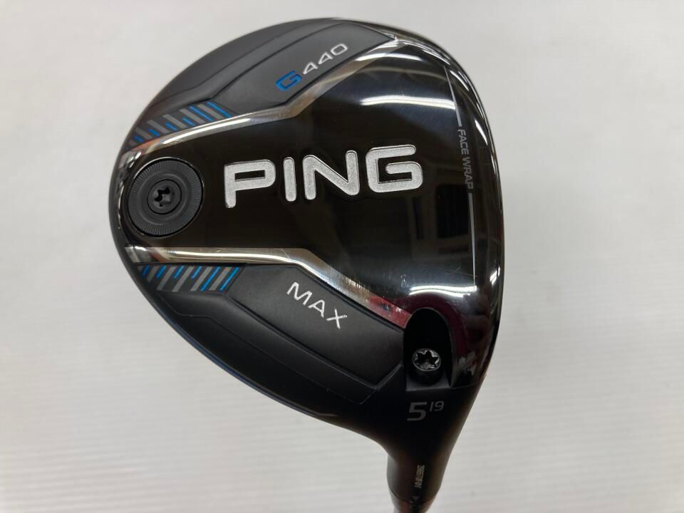 ピン　G440 MAX　19度　TOUR 2.0 BLACK 65　Sフレックス　フェアウェイウッド　中古【最短即日発送】