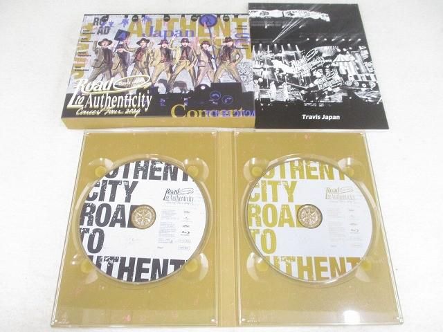 Travis Japan Concert Tour 2024 Road to Authenticity 初回盤 Blu-ray 中古品