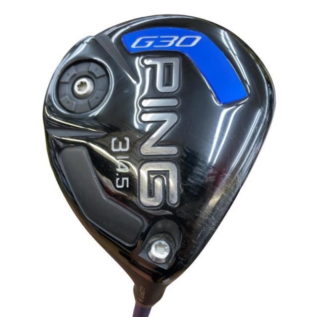 【中古】 ピン G30 3W フェアウェイウッド FW TFC 390(フェアウェイ) (フレックスSR) メンズ 男性用 右利き 右用 Cランク ゴルフクラブ