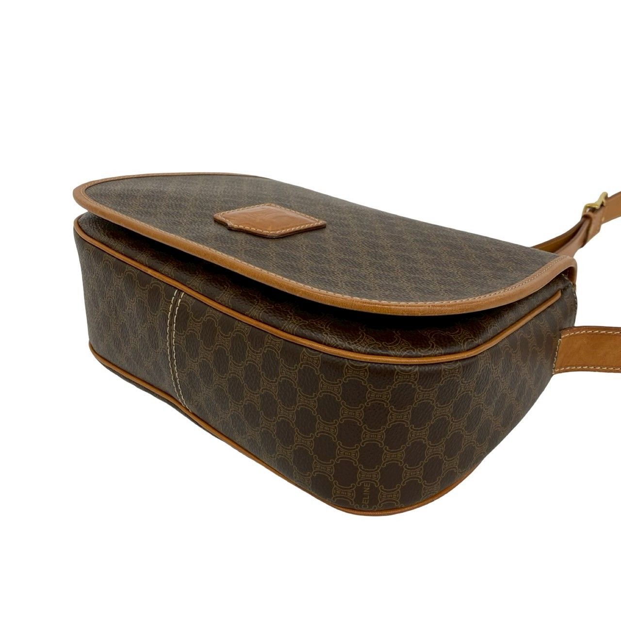 極 美品 CELINE セリーヌ ヴィンテージ マカダム ブラゾン トリオンフ