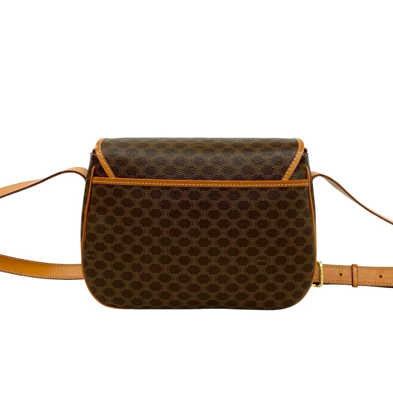極 美品 CELINE セリーヌ ヴィンテージ マカダム ブラゾン トリオンフ 