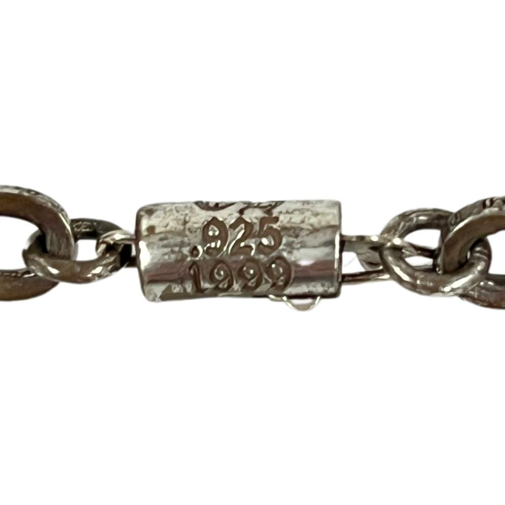 CHROME HEARTS クロムハーツ シルバーペーパーチェーンネックレス 24