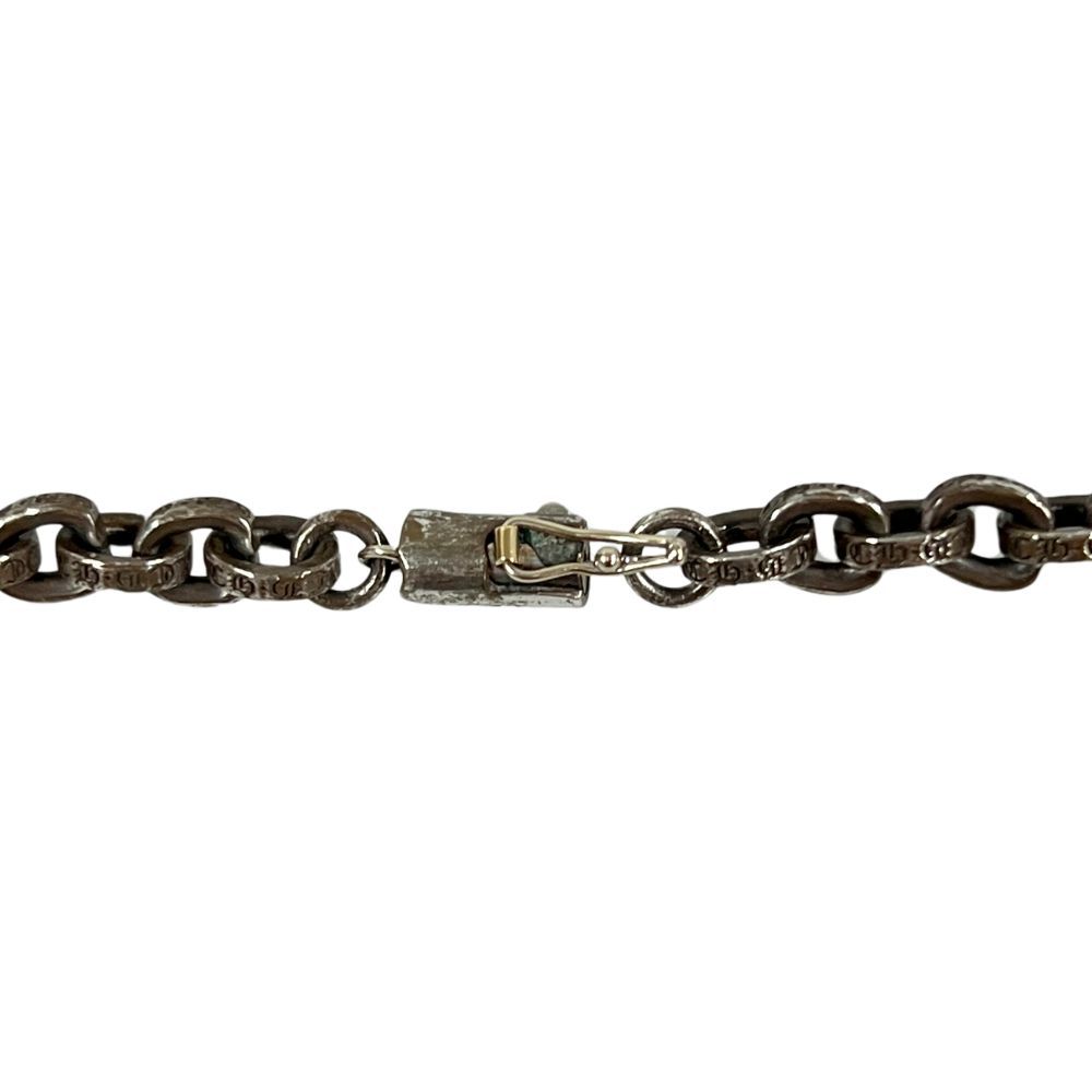 CHROME HEARTS クロムハーツ シルバーペーパーチェーンネックレス 24