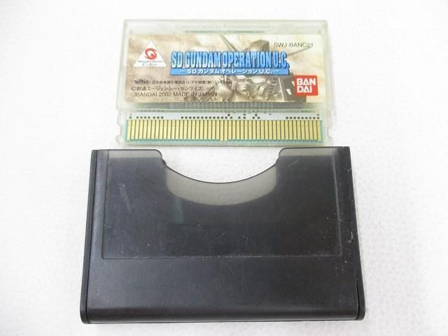 中古品 ゲーム 携帯型 ワンダースワンカラー ソフト SDガンダム オペレーションU.C 動作品 ソフトのみ