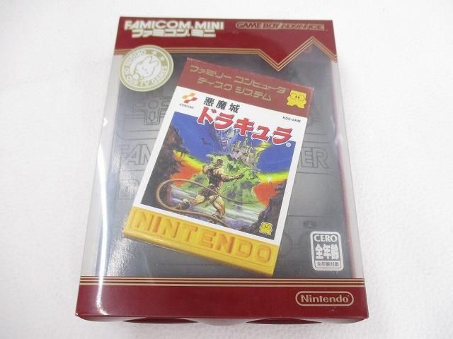 美品 ゲーム ゲームボーイアドバンス ソフト ファミコンミニ 悪魔城ドラキュラ 動作品