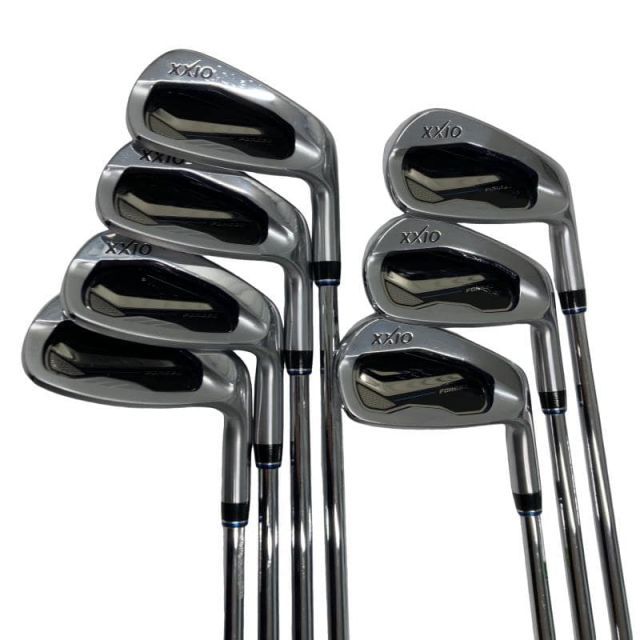 【中古】 ダンロップ XXIO FORGED(2017) 8S アイアンセット IR NS PRO 930GH D.S.T (フレックスS) メンズ 男性用 右利き 右用 Cランク ゴルフクラブ