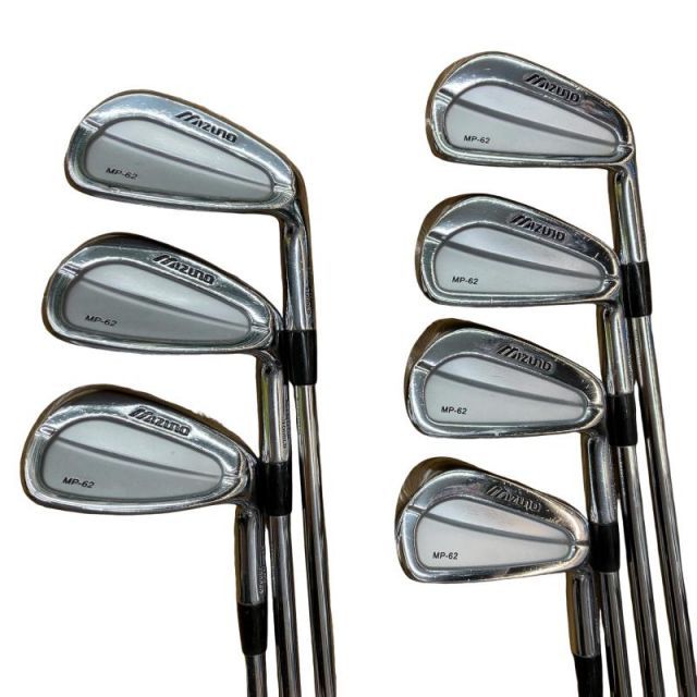 【中古】 ミズノ MP-62 7S アイアンセット IR Dynamic Gold (フレックスS) メンズ 男性用 右利き 右用 Dランク ゴルフクラブ