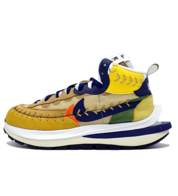 ナイキ NIKE × サカイ sacai × ジャンポール ゴルチエ 【 DH9186 200 】 ヴェイパー ワッフル セサミ マルチ カラー スニーカー f31386