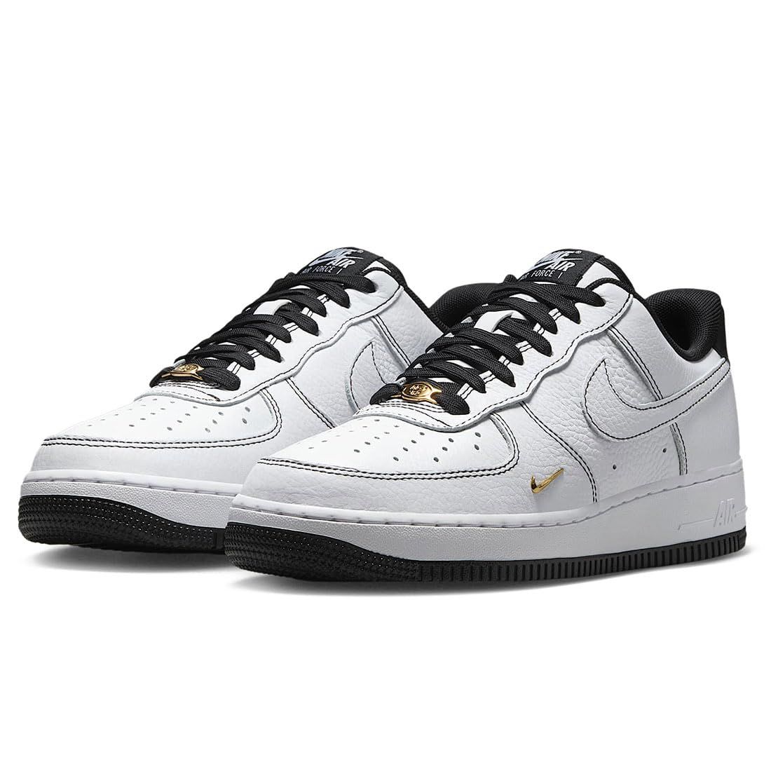 [ナイキ] エア フォース 1 '07 ミニ ジュエル W AIR FORCE 1 '07 MINI JEWEL ホワイト/メタリックゴールド/ブラック IB6543-101 23.5cm [23.5 cm]