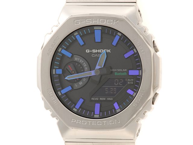 CASIO カシオ ウォッチ G-SHOCK FULL METAL 時計 GM-B2100PC-1AJF 腕時計 メタル ブラック メンズ【中古】【437】
