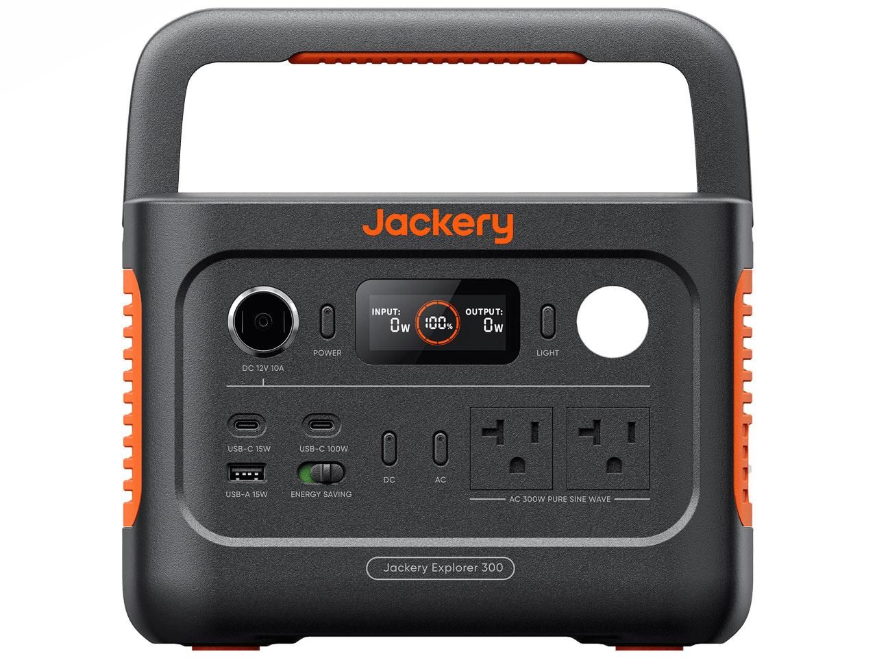 【新品・2営業日で発送】JACKERY ジャクリ Jackery ポータブル電源 300New (JE300C 3673)