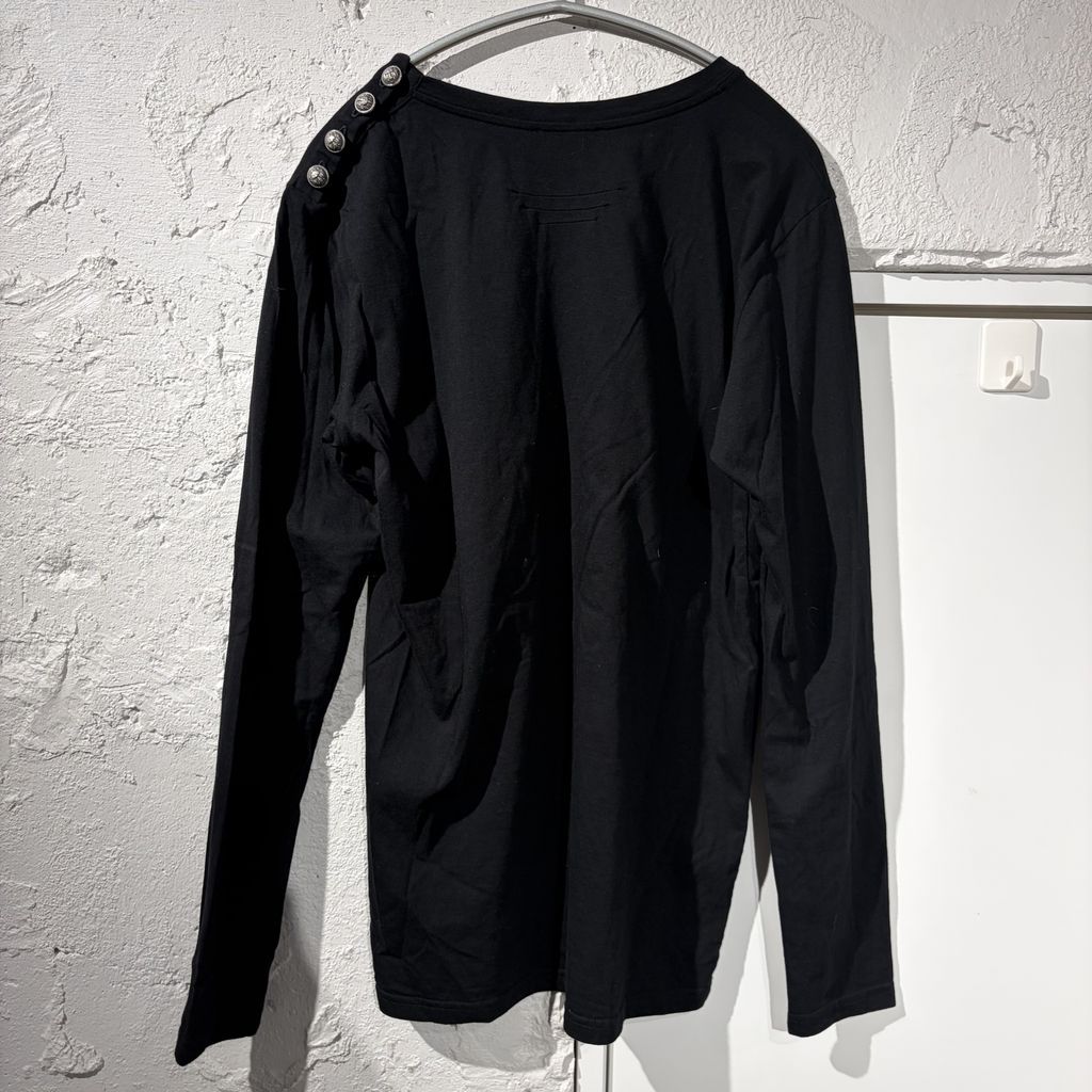 BALMAIN バルマン Embroidery L/S T-Shirt 長袖カットソー 