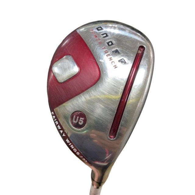 【中古】 ダイワ(グローブライド) ONOFF FAIRWAY WINGS(2016) AKA U5 ユーティリティ UT 純正特注シャフト (フレックスR) メンズ 男性用 右利き 右用 Dランク ゴルフクラブ