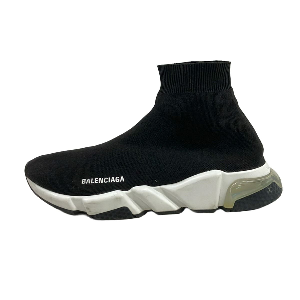 BALENCIAGA(バレンシアガ) スニーカー 28.5 メンズ スピード トレーナー 黒 ソックススニーカー