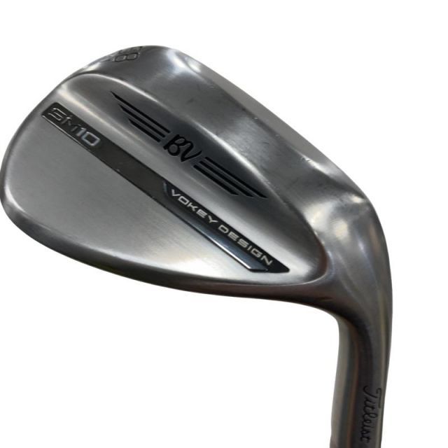 【中古】 タイトリスト VOKEY SPIN MILLED SM10 ツアークロム 58°/04°T ウェッジ WG Dynamic Gold (フレックスS) メンズ 男性用 右利き 右用 Cランク ゴルフクラブ