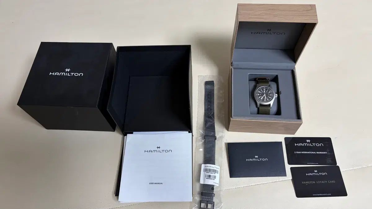 ハミルトン カーキフィールド メカニカル 38mm フルセット