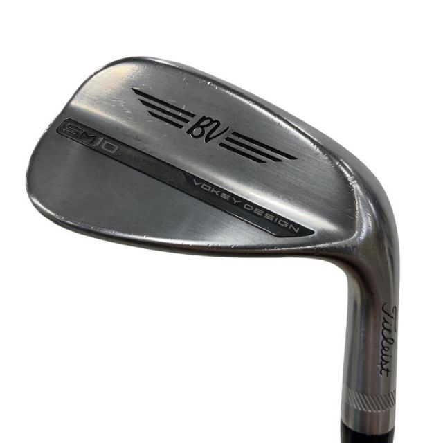 【中古】 タイトリスト VOKEY SPIN MILLED SM10 ツアークロム 48°/10°F ウェッジ WG Dynamic Gold (フレックスS) メンズ 男性用 右利き 右用 Cランク ゴルフクラブ