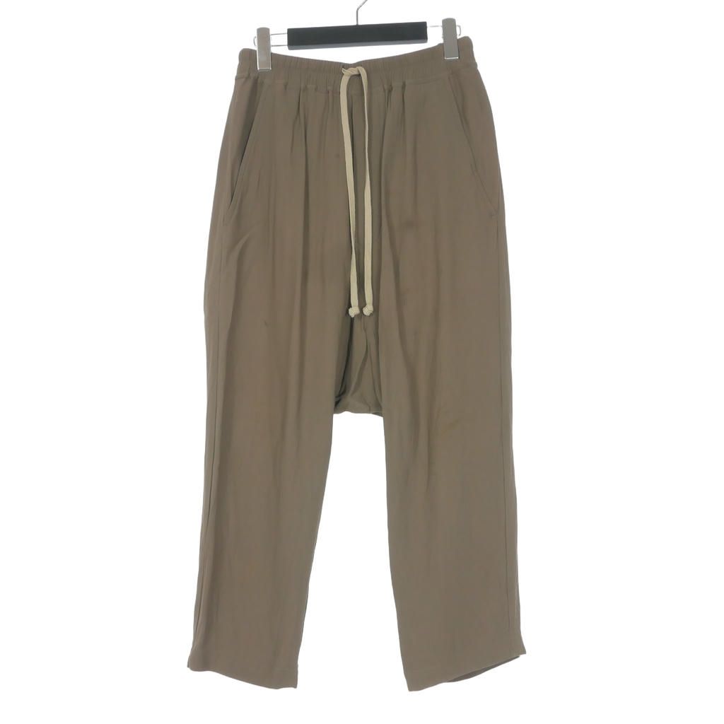 リックオウエンス Rick Owens 20SS ドローストリング サルエルパンツ 46 DUST グレー RU20S7381-Y 国内正規