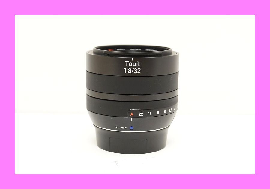 ■富士フィルム用 Xマウント カールツァイス 単焦点 トゥイート ZEISS Touit 32mm F1.8