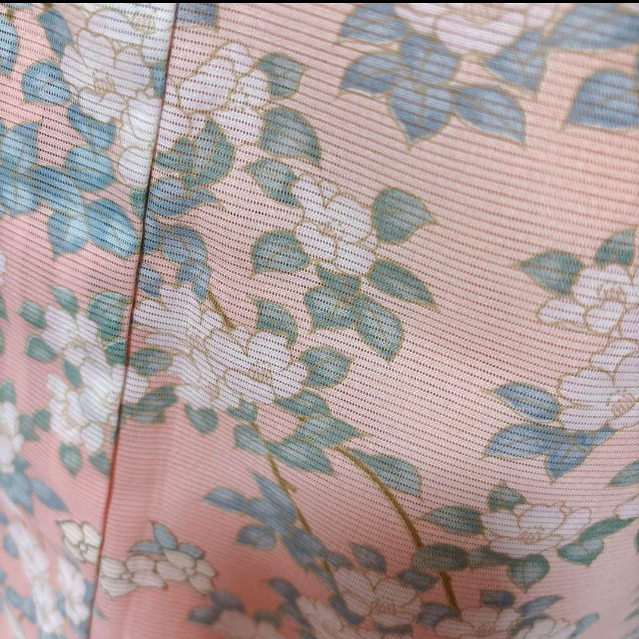 東レ系 絽 訪問着 フルセット 夏美品西陣袋帯 夏美品帯揚げ 夏新品 