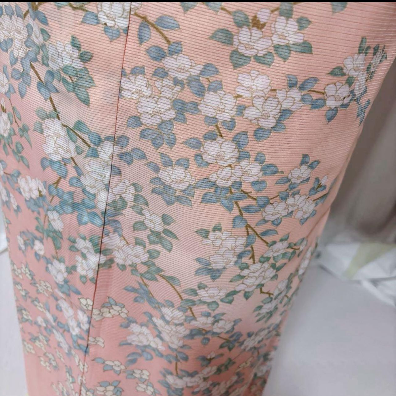 東レ系 絽 訪問着 フルセット 夏美品西陣袋帯 夏美品帯揚げ 夏新品 