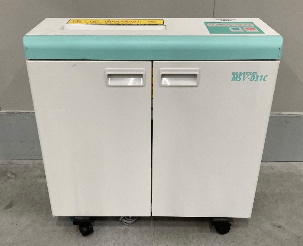 明光商会 MSV-D31C 業務用シュレッダー 通電確認済み ジャンク品