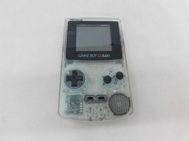 中古品 ゲーム ゲームボーイカラー 本体 CGB-001 クリアカラー 動作品