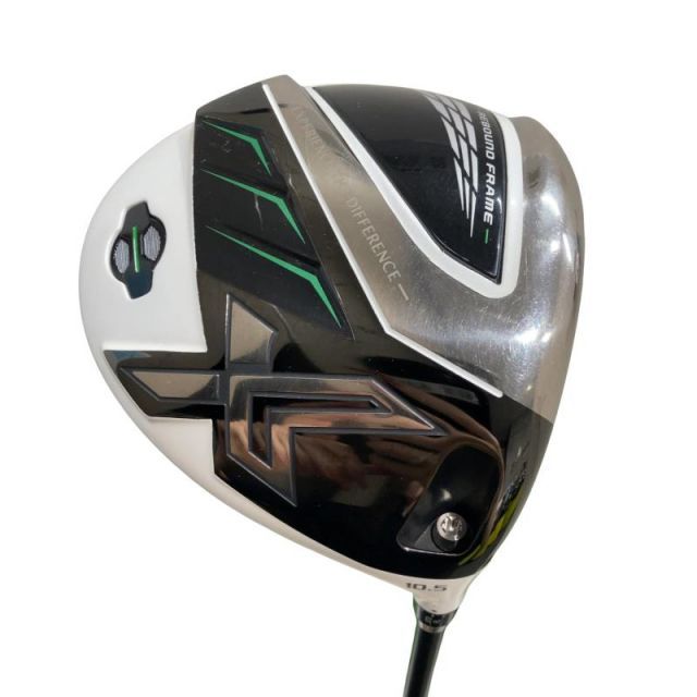 【中古】 ダンロップ XXIO(2022) eks ホワイト 10.5° ドライバー DR Miyazaki AX-2(DR) (フレックスS) メンズ 男性用 右利き 右用 Bランク ゴルフクラブ