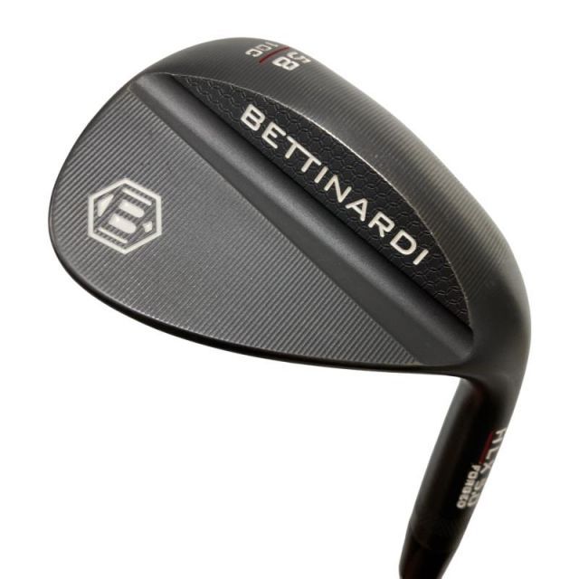 【中古】 ベティナルディ BETTINARDI HLX 5.0 FORGED グラファイトPVD 58°/10°C ウェッジ WG リシャフト (フレックスその他) メンズ 男性用 右利き 右用 Cランク ゴルフクラブ