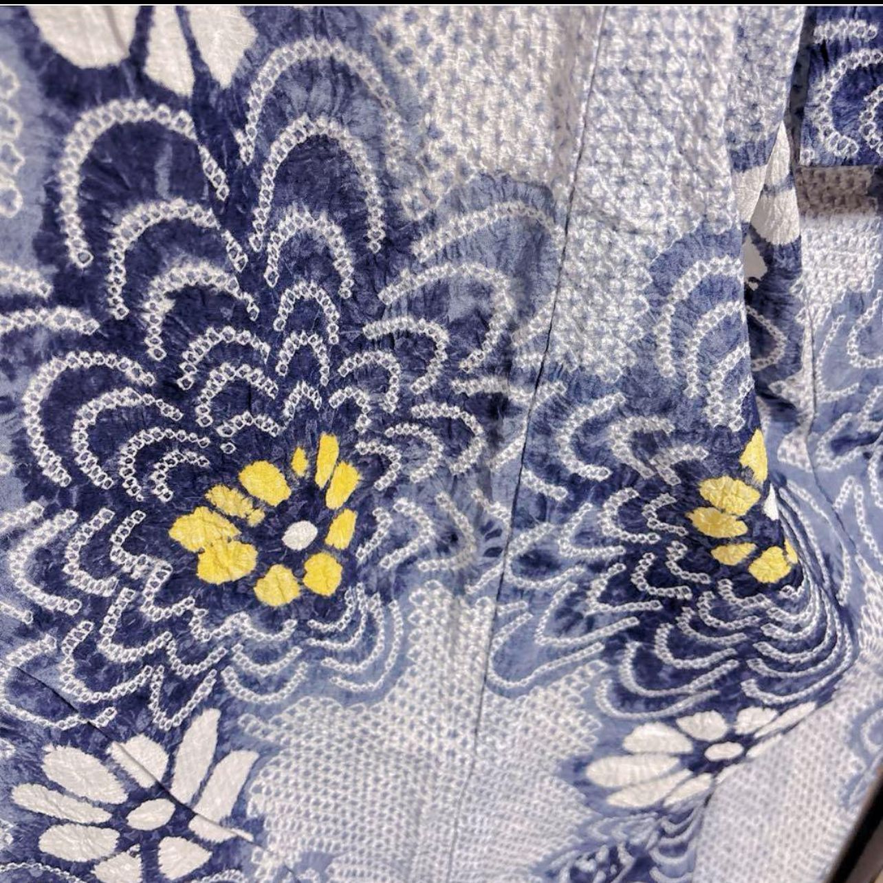 美品 有松絞り フルセット 夏美品名古屋帯 夏帯締め 夏美品帯揚げ