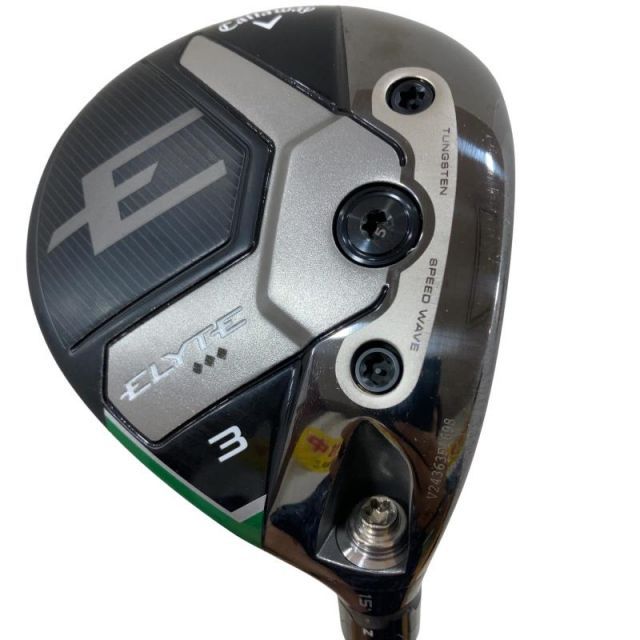 【中古】 キャロウェイ ELYTE ◆◆◆ 3W フェアウェイウッド FW リシャフト (フレックスその他) メンズ 男性用 右利き 右用 Cランク ゴルフクラブ