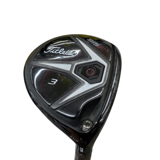 【中古】 タイトリスト 915 F 3W(15°) フェアウェイウッド FW 純正特注シャフト (フレックスS) メンズ 男性用 右利き 右用 Cランク ゴルフクラブ