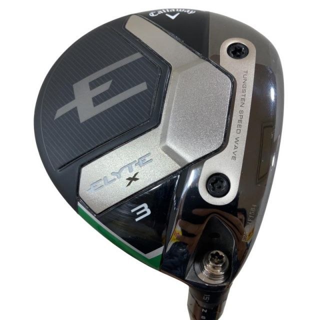 【中古】 キャロウェイ ELYTE X 3W フェアウェイウッド FW VENTUS GREEN 50 for CW(ELYTE FW) (フレックスSR) メンズ 男性用 右利き 右用 Cランク ゴルフクラブ