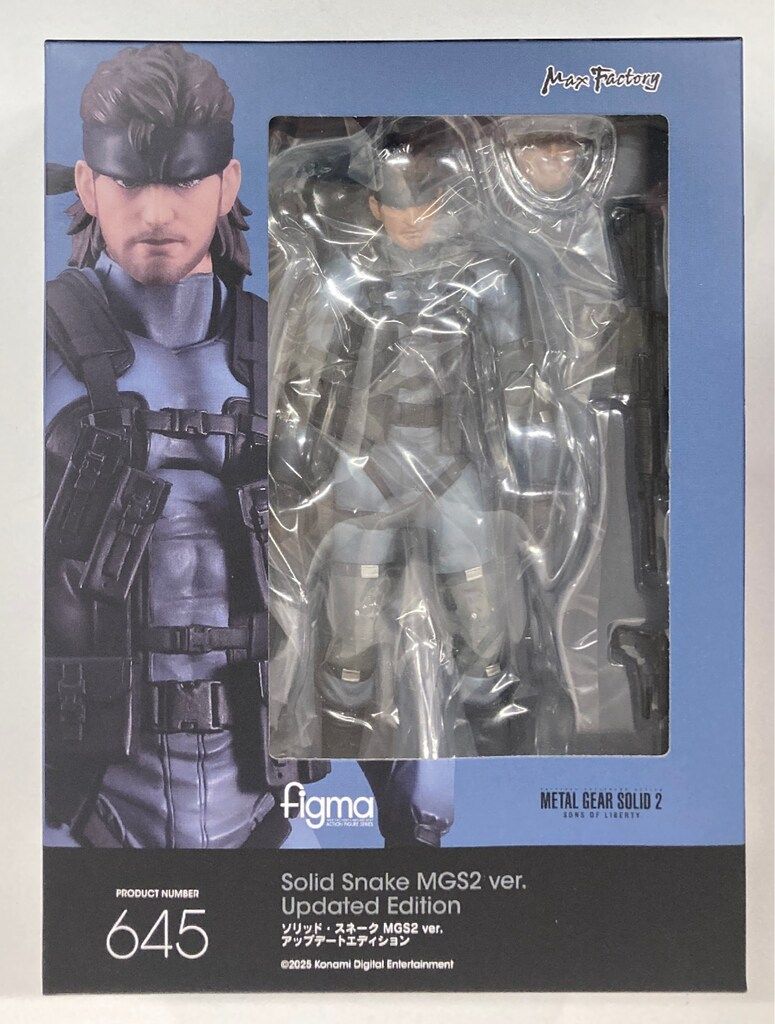マックスファクトリー figma ソリッド・スネーク MGS2 ver. アップデートエディション 645