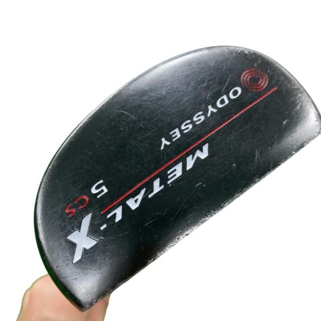 【中古】 オデッセイ METAL-X #5CS 34インチ パター PT スチール (フレックスその他) メンズ 男性用 右利き 右用 Dランク ゴルフクラブ