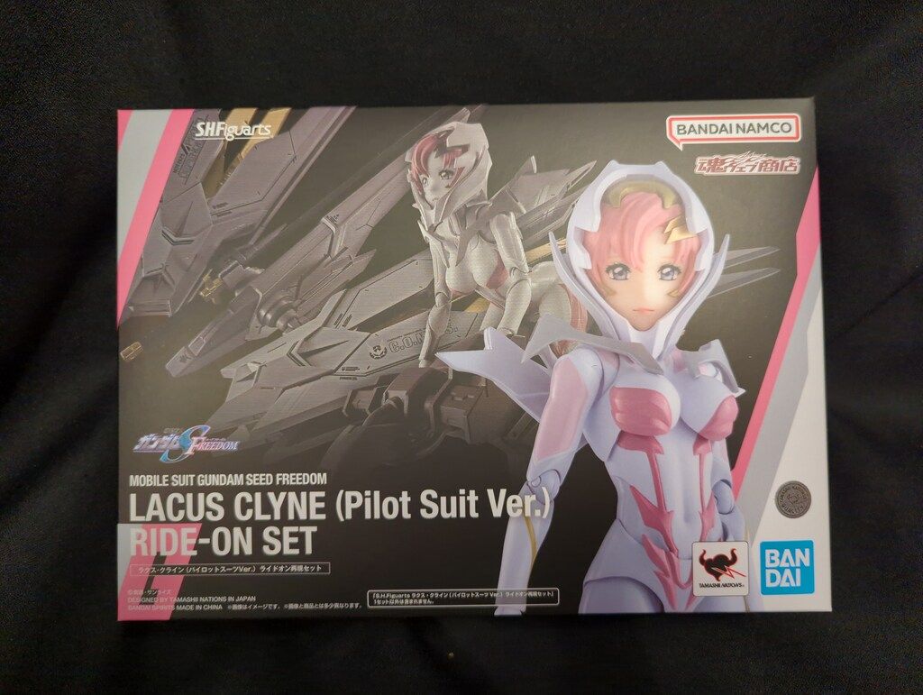 BANDAI SPIRITS S.H.Figuarts ラクス・クライン(パイロットスーツVer.) ライドオン再現セット