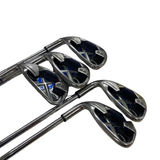 中古】 キャロウェイ X・22 6S レフティ アイアンセット IR NS PRO