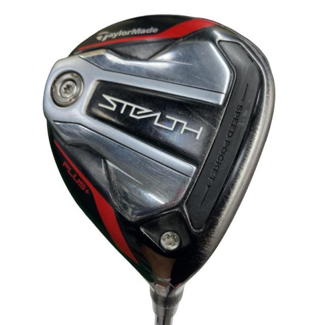 【中古】 テーラーメイド STEALTH PLUS+ 5W フェアウェイウッド FW TENSEI SILVER TM50(STEALTH FW) (フレックスS) メンズ 男性用 右利き 右用 Cランク ゴルフクラブ