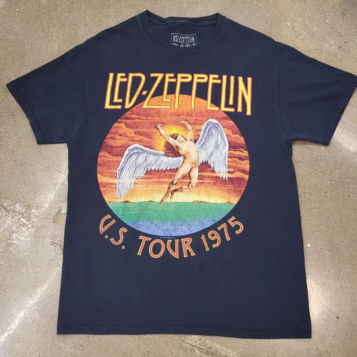 アメリカンヴィンテージ レッド・ツェッペリン 正規品 グッズ バンドTシャツ 半袖Tシャツ ロックバンドTシャツ