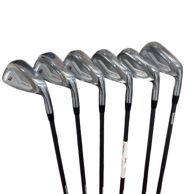【中古】 ブリヂストン BRIDGESTONE 242CB+ 6S アイアンセット IR Diamana Thump iB70 (フレックスS) メンズ 男性用 右利き 右用 Cランク ゴルフクラブ