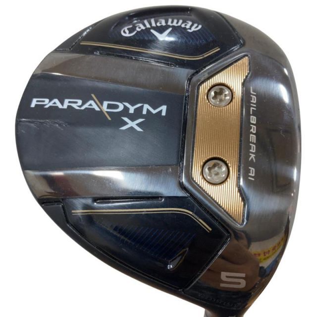 【中古】 キャロウェイ PARADYM X 5W フェアウェイウッド FW VENTUS TR 5 for CW(PARADYM FW) (フレックスR) メンズ 男性用 右利き 右用 Cランク ゴルフクラブ