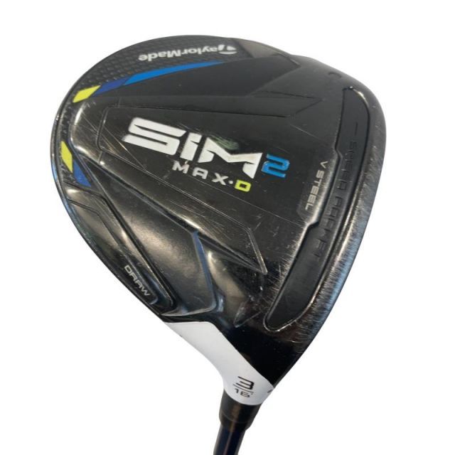 【中古】 テーラーメイド SIM2 MAX-D 3W フェアウェイウッド FW TENSEI BLUE TM50(SIM2 FW) (フレックスR) メンズ 男性用 右利き 右用 Dランク ゴルフクラブ