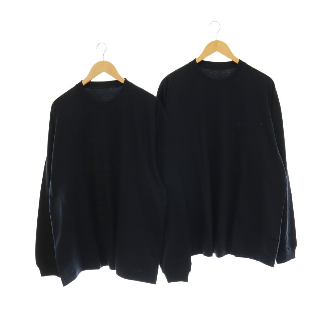 ザエンノイプロフェッショナル The ennoy Professional 24SS LS T 2 PACK カットソー Tシャツ 長袖 2枚セット XL ネイビー /HK ■OS ■AD