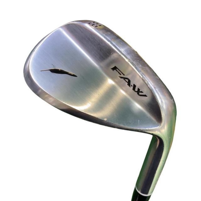 【中古】 フォーティーン FA-W ニッケルクロムメッキ 58° ウェッジ WG 純正特注シャフト (フレックスS) メンズ 男性用 右利き 右用 Dランク ゴルフクラブ