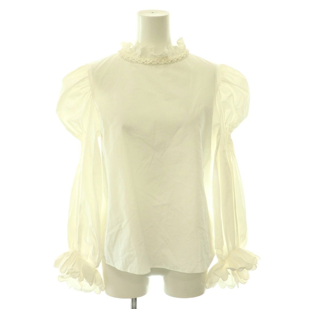 ホラーヴァキュイ HORROR VACUI CLAIRE BLOUSE ブラウス XS ホワイト /ES ■OS