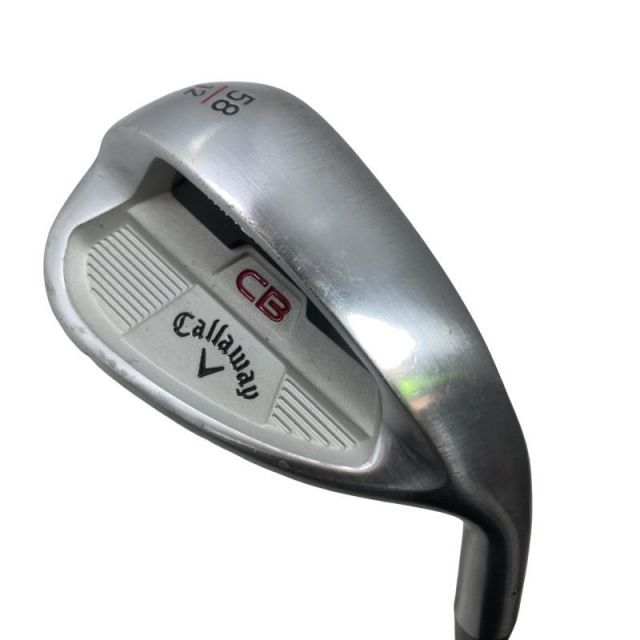 【中古】 キャロウェイ MACK DADDY CB クロムメッキ 58°/12° レディース ウェッジ WG ELDIO for CW 40(IR) (フレックスL) レディース 女性用 右利き 右用 Cランク ゴルフクラブ