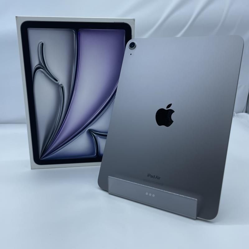 【中古】【WiFiﾓﾃﾞﾙ】○Apple 11インチ iPad Air 第6世代 M2 WiFi 128GB スペースグレイ A2902 MUWC3J/A タブレット[19]