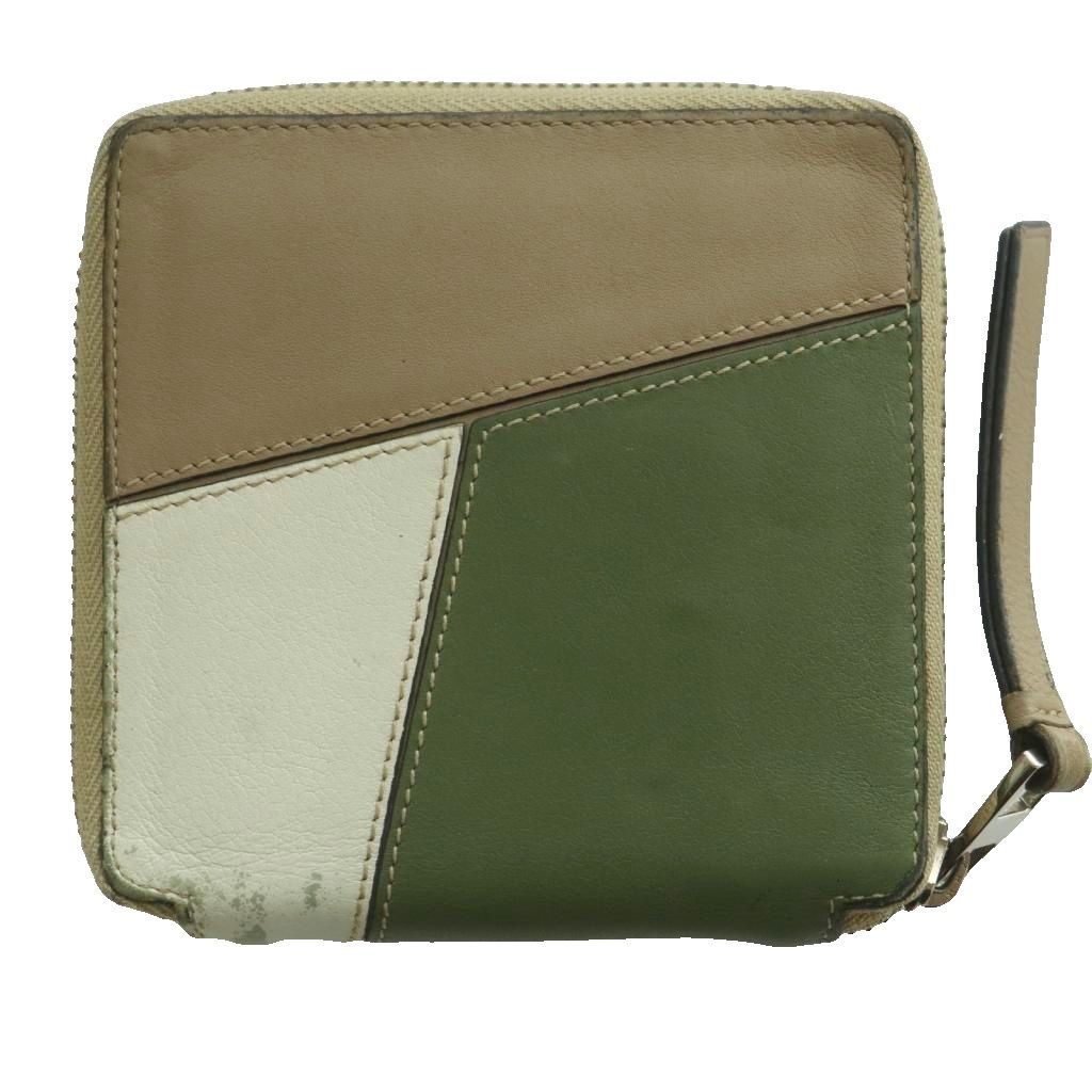 ロエベ LOEWE アナグラム パズルコンパクトジップウォレット 2つ折り 