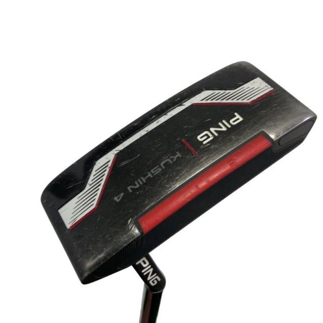 【中古】 ピン PING KUSHIN 4(2021) 34インチ(PP58) パター PT スチール (フレックスその他) メンズ 男性用 右利き 右用 Dランク ゴルフクラブ